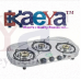 OkaeYa Stainless Steel Gas Stove 3 burner manual